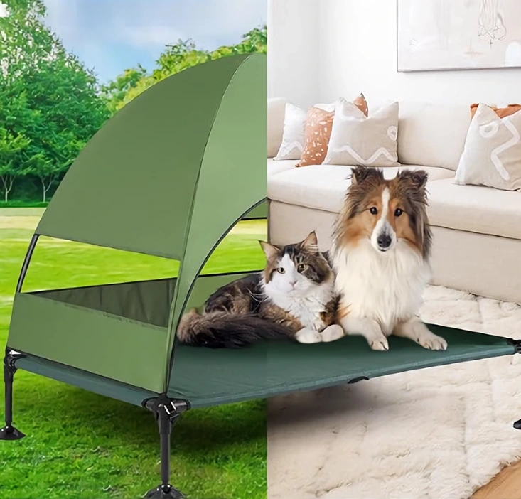 Lit de camping pour animaux de compagnie