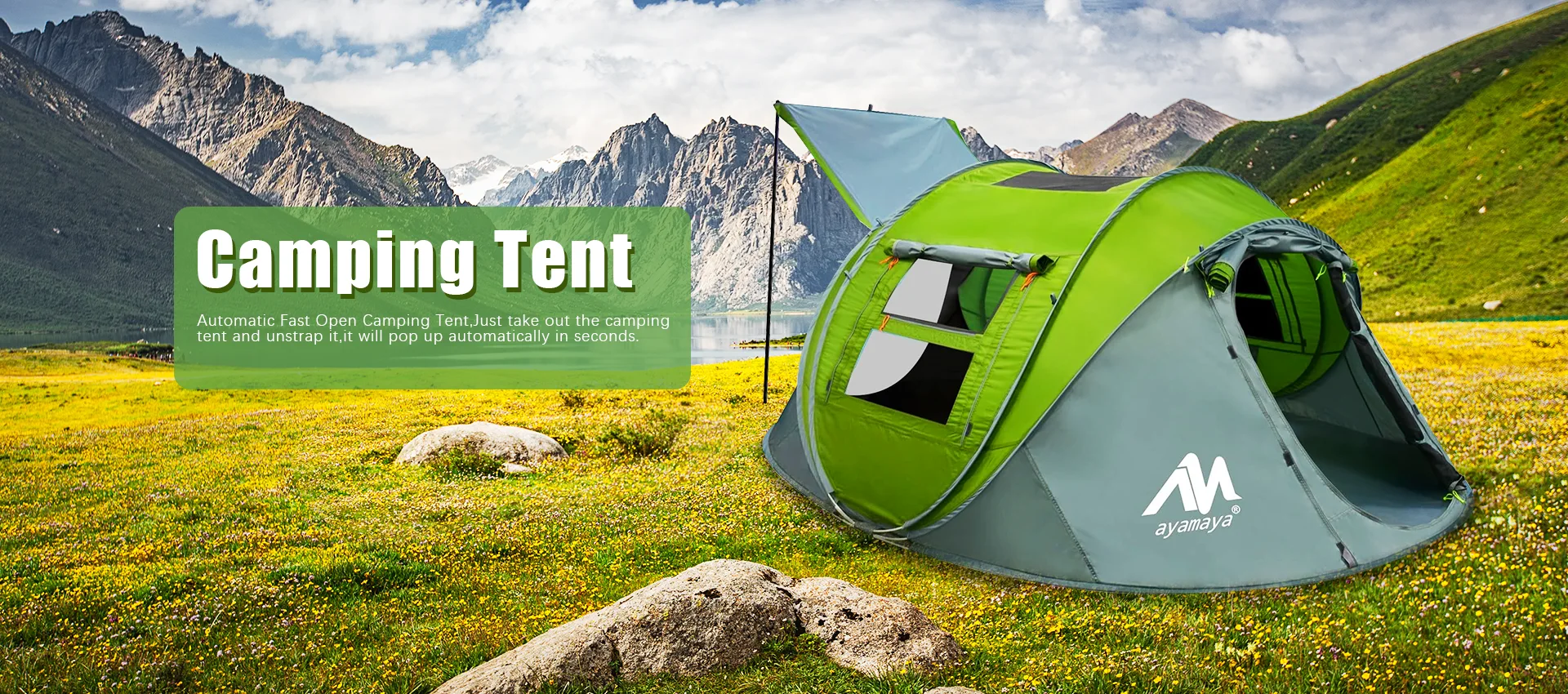 Fabricant et fournisseur de tentes de camping