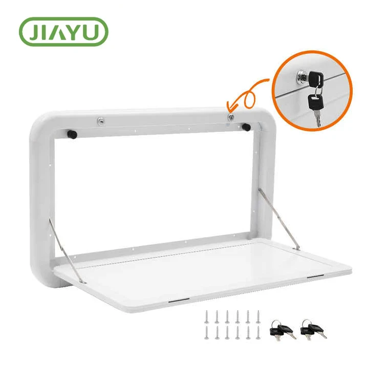 Table pliante de montage mural caravane de camping