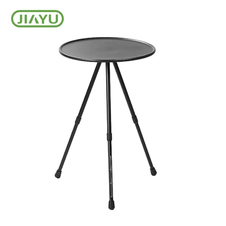 Table de camping pliant en alliage en alliage en aluminium détachable
