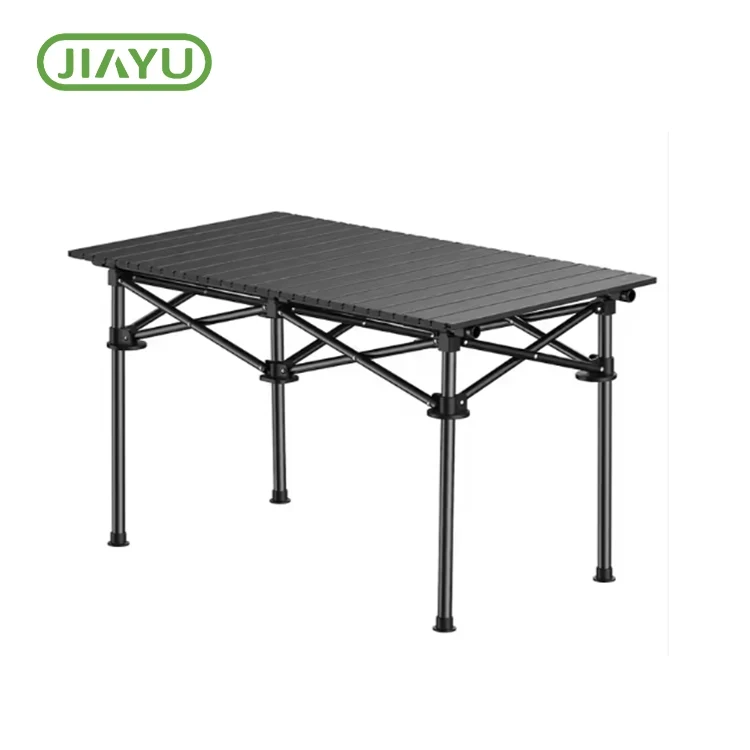 Table de camping en métal pliable