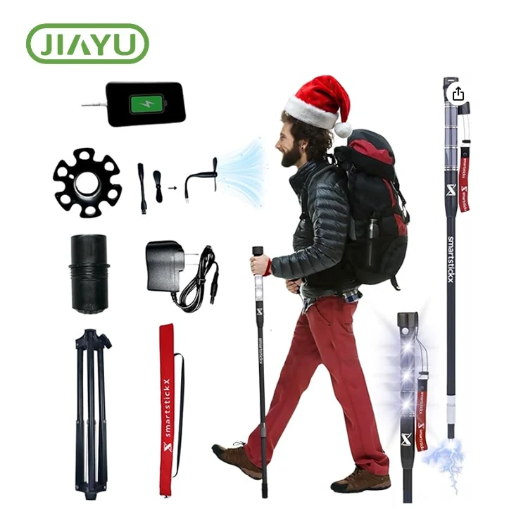 Pôle de trekking léger LED
