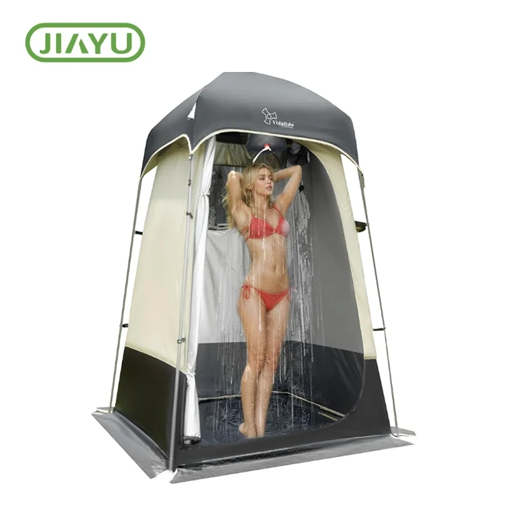 Tente de douche de camping en plein air