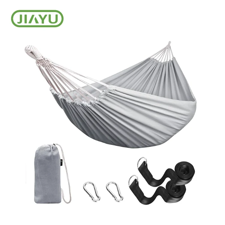 Hamac en tissu extérieur célibataire
