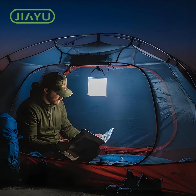 Lampe de camping solaire d'urgence